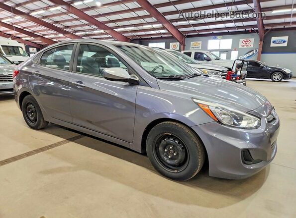 KMHCT4AE6GU955292 2016 HYUNDAI ACCENT Gray წინა მარჯვენა