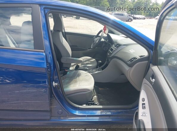 KMHCT4AE6GU991354 2016 HYUNDAI ACCENT Blue Սալոնի դիմացի տեսք