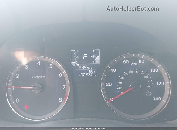 KMHCT4AE6GU991354 2016 HYUNDAI ACCENT Blue Հետևի նստատեղերի տեսք