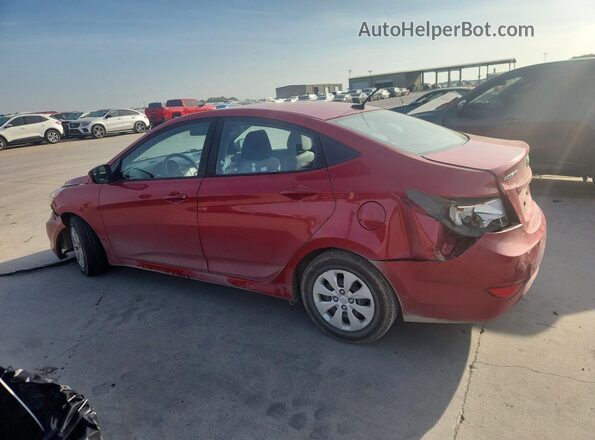 KMHCT4AE6HU313432 2017 HYUNDAI ACCENT Red Rear left