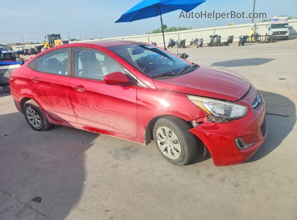 KMHCT4AE6HU313432 2017 HYUNDAI ACCENT Red Front right