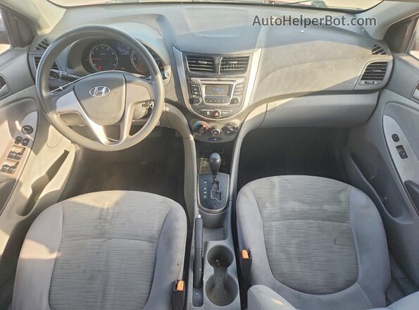 KMHCT4AE6HU313432 2017 HYUNDAI ACCENT Red Dashboard view
