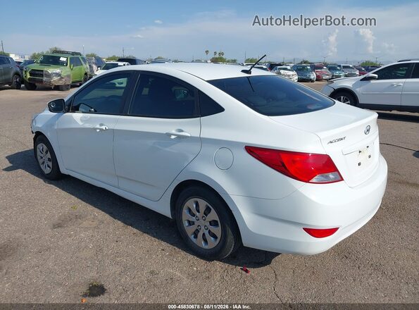 KMHCT4AE6HU330036 2017 HYUNDAI ACCENT White Հետևի ձախ