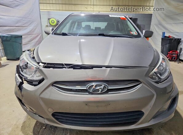 KMHCT4AE6HU366700 2017 HYUNDAI ACCENT Серый Вид спереди