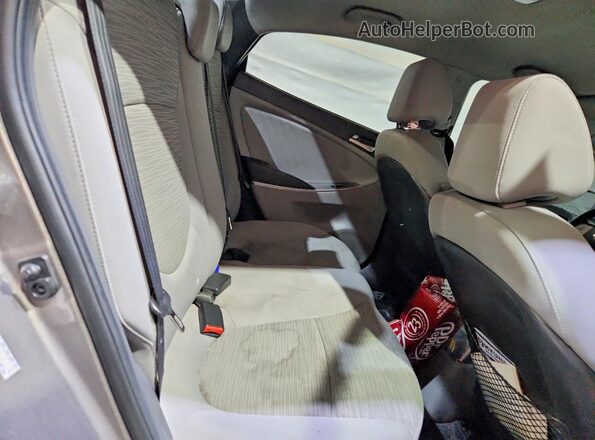 KMHCT4AE6HU366700 2017 HYUNDAI ACCENT Серый Вид задних сидений