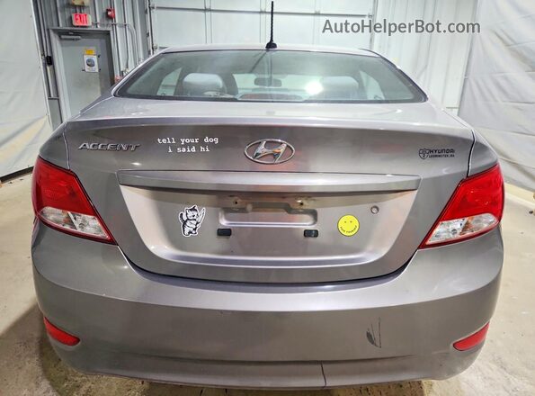 KMHCT4AE6HU366700 2017 HYUNDAI ACCENT Серый Вид сзади