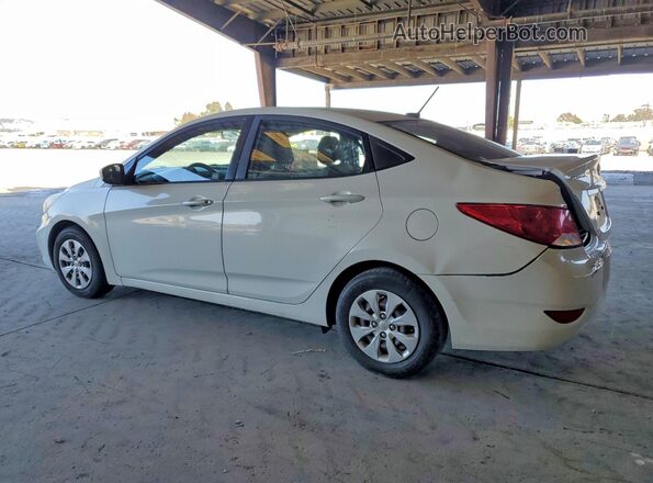 KMHCT4AE7GU000243 2016 HYUNDAI ACCENT White Задня ліва чверть