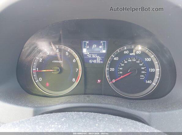 KMHCT4AE7GU073628 2016 HYUNDAI ACCENT Silver უკანა სავარძლების ხედი