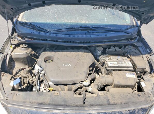 KMHCT4AE7GU081079 2016 HYUNDAI ACCENT Black Սալոնի հետևի տեսք