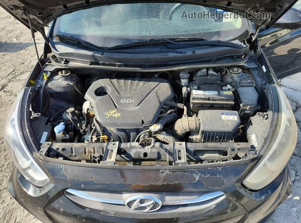 KMHCT4AE7GU096178 2016 HYUNDAI ACCENT Black Вид задньої частини салону