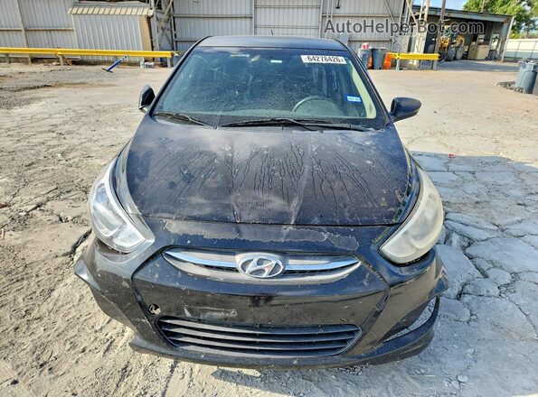 KMHCT4AE7GU096178 2016 HYUNDAI ACCENT Black Вид спереду
