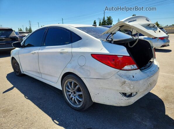 KMHCT4AE7GU120236 2016 HYUNDAI ACCENT Белый Задняя левая четверть