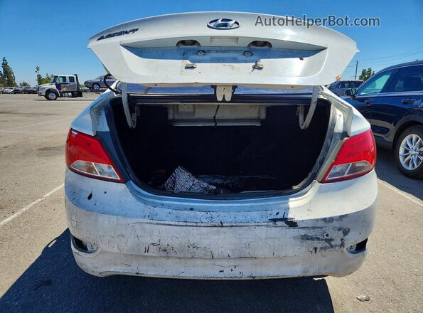 KMHCT4AE7GU120236 2016 HYUNDAI ACCENT Белый Вид сзади