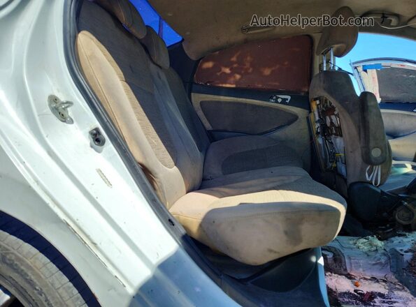 KMHCT4AE7GU120236 2016 HYUNDAI ACCENT Белый Вид задних сидений