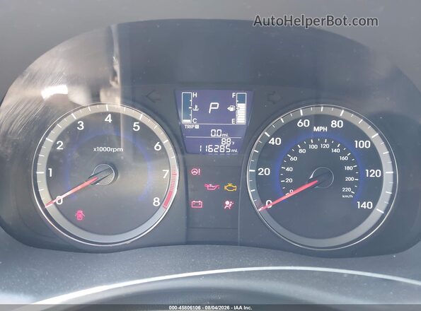 KMHCT4AE7GU139630 2016 HYUNDAI ACCENT Серебряный Вид задних сидений