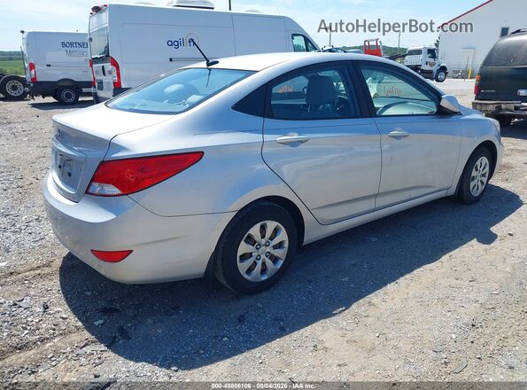 KMHCT4AE7GU139630 2016 HYUNDAI ACCENT Серебряный Задняя правая четверть
