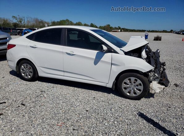 KMHCT4AE7GU140258 2016 HYUNDAI ACCENT Белый Передняя правая четверть