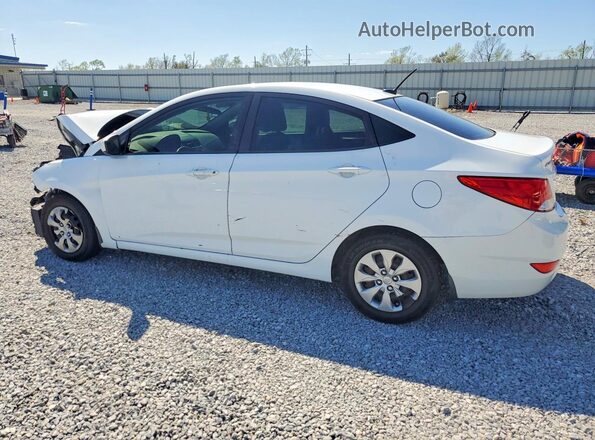 KMHCT4AE7GU140258 2016 HYUNDAI ACCENT Белый Задняя левая четверть