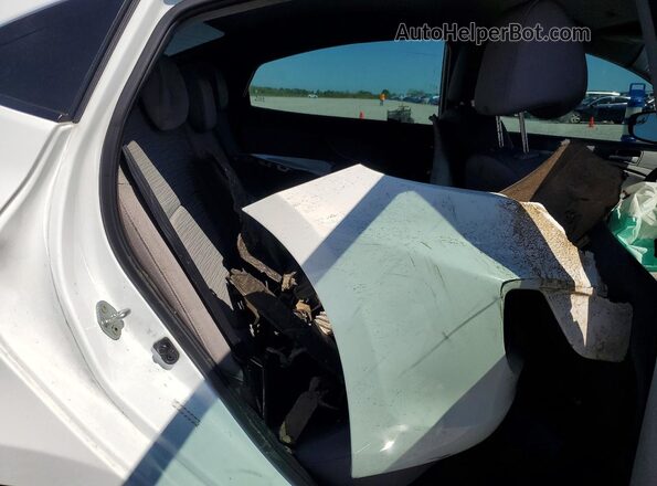 KMHCT4AE7GU140258 2016 HYUNDAI ACCENT Белый Вид задних сидений