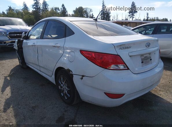 KMHCT4AE7GU163720 2016 HYUNDAI ACCENT White უკანა მარცხენა