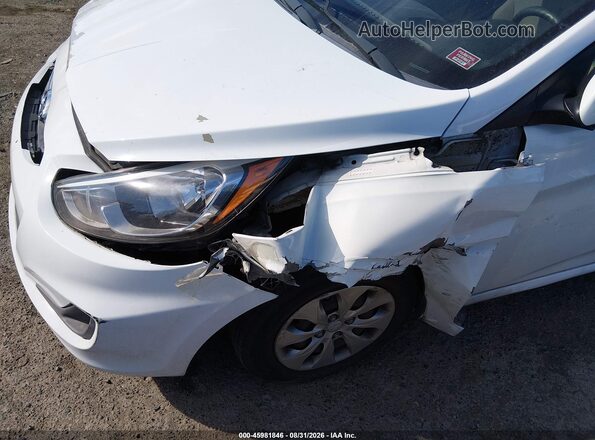 KMHCT4AE7GU163720 2016 HYUNDAI ACCENT White ხელსაწყოთა პანელის ხედი