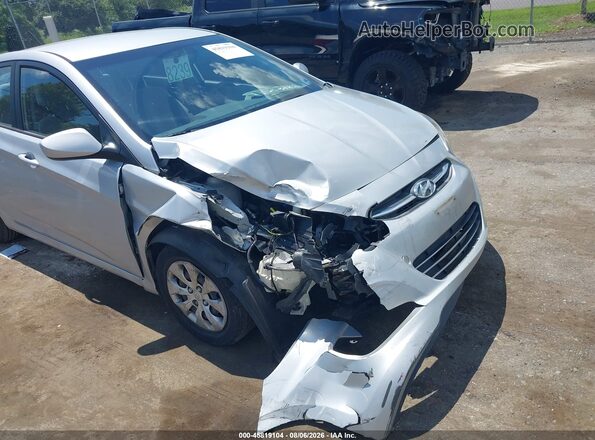 KMHCT4AE7GU943510 2016 HYUNDAI ACCENT Silver Դիմացի տեսք