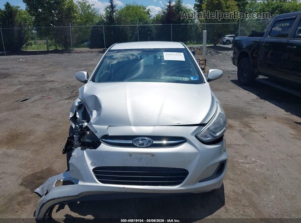 KMHCT4AE7GU943510 2016 HYUNDAI ACCENT Silver Սարքավորումների վահանակի տեսք