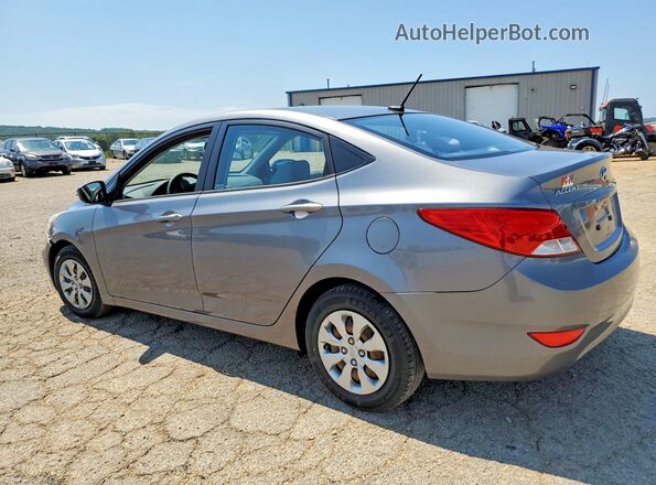 KMHCT4AE7GU945533 2016 HYUNDAI ACCENT Gray Rear left