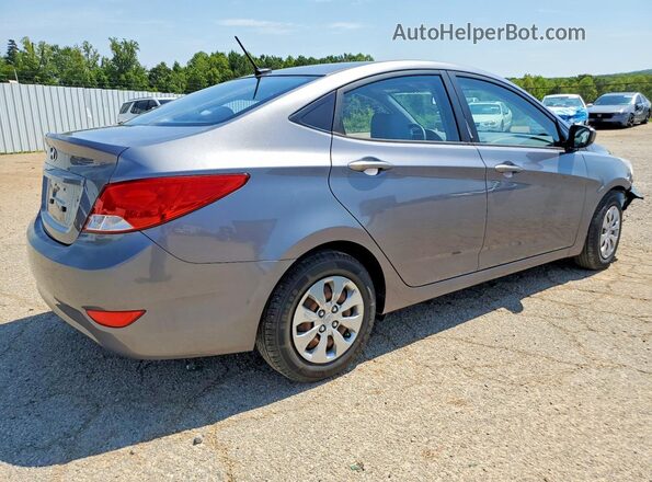 KMHCT4AE7GU945533 2016 HYUNDAI ACCENT Gray Rear right