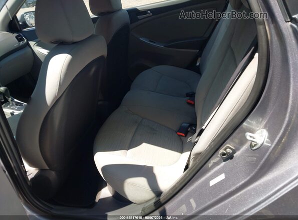 KMHCT4AE7GU966642 2016 HYUNDAI ACCENT Gray Vista de la etiqueta del VIN