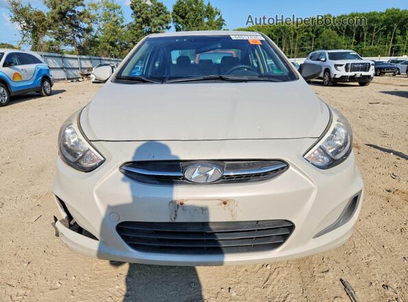 KMHCT4AE7GU966950 2016 HYUNDAI ACCENT Cream Front view