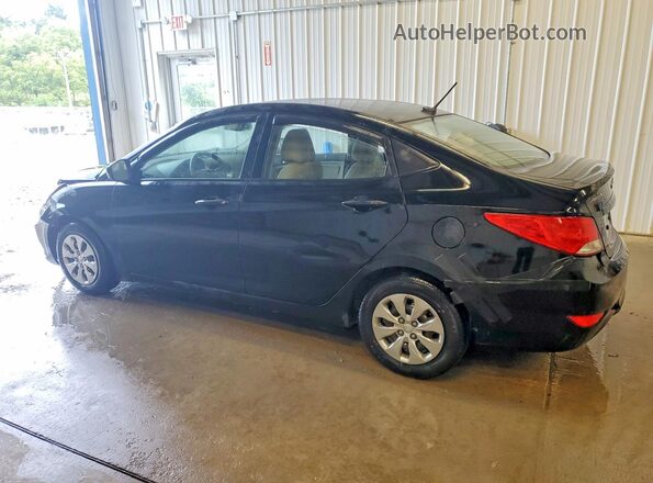 KMHCT4AE7HU358265 2017 HYUNDAI ACCENT Black Rear left
