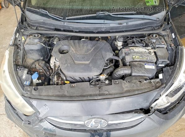 KMHCT4AE7HU358265 2017 HYUNDAI ACCENT Black Rear interior view
