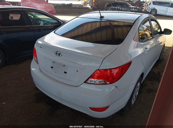 KMHCT4AE7HU361604 2017 HYUNDAI ACCENT White Rear right