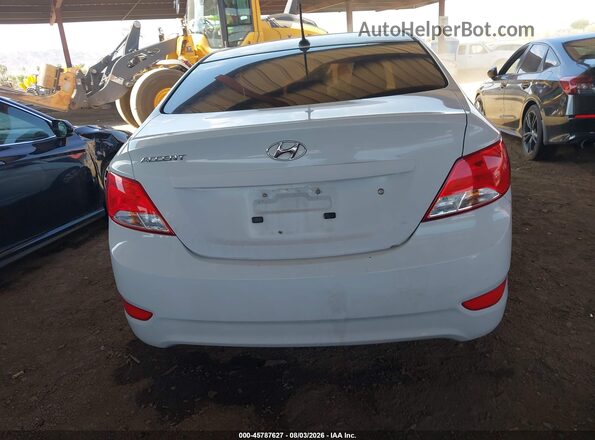 KMHCT4AE7HU361604 2017 HYUNDAI ACCENT White 