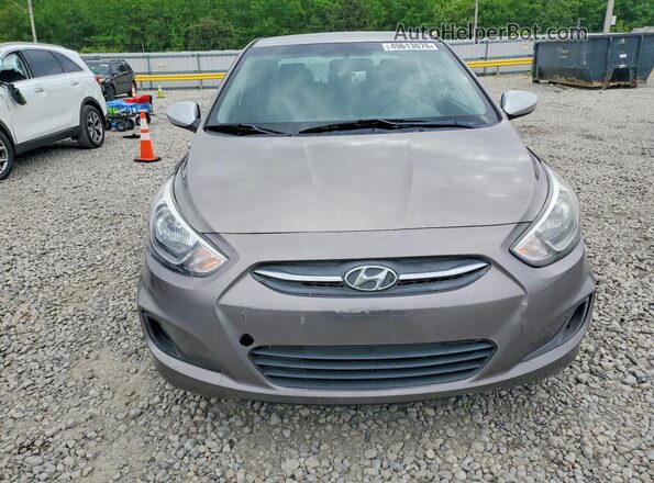 KMHCT4AE7HU371274 2017 HYUNDAI ACCENT Silver Դիմացի տեսք