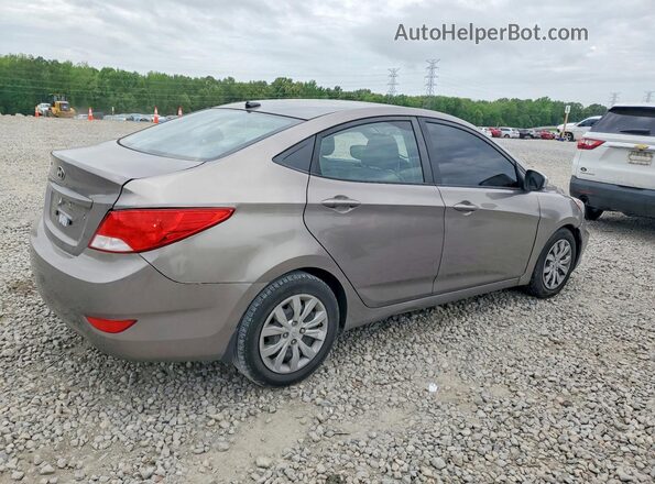 KMHCT4AE7HU371274 2017 HYUNDAI ACCENT Silver Հետևի աջ