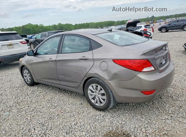 KMHCT4AE7HU371274 2017 HYUNDAI ACCENT Silver Հետևի ձախ
