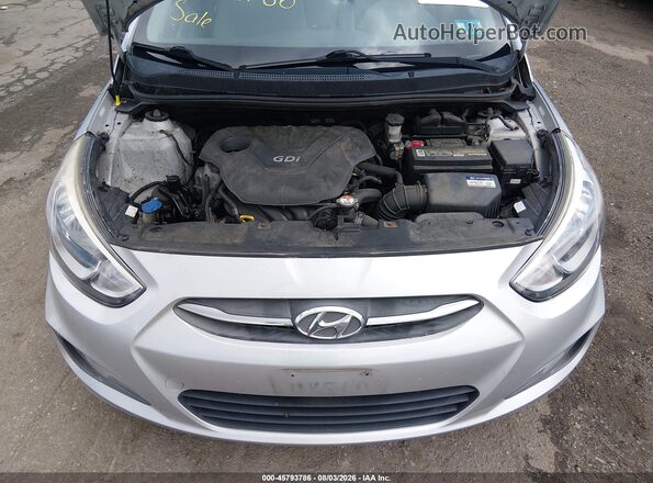 KMHCT4AE8GU009887 2016 HYUNDAI ACCENT Silver Vista trasera