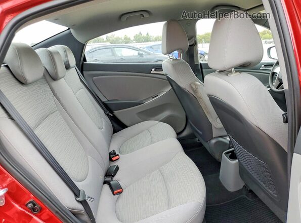 KMHCT4AE8GU078353 2016 HYUNDAI ACCENT Red 