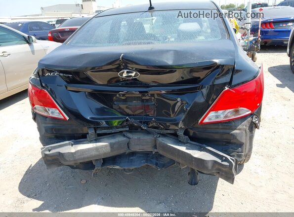 KMHCT4AE8GU102201 2016 HYUNDAI ACCENT Black Вид спереду