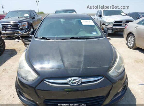 KMHCT4AE8GU102201 2016 HYUNDAI ACCENT Black Вид задньої частини салону