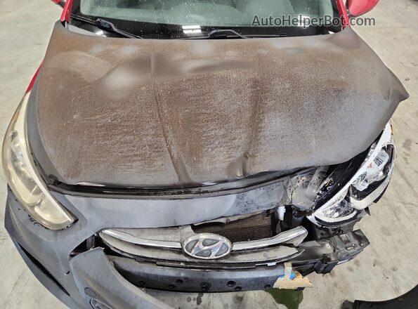 KMHCT4AE8GU104434 2016 HYUNDAI ACCENT Красный Вид задней части салона