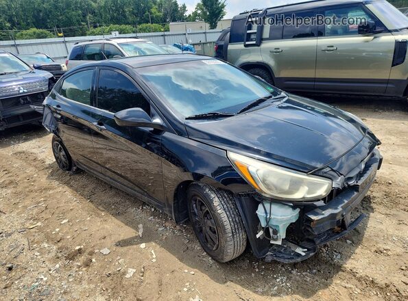 KMHCT4AE8GU160969 2016 HYUNDAI ACCENT Black Առջևի աջ