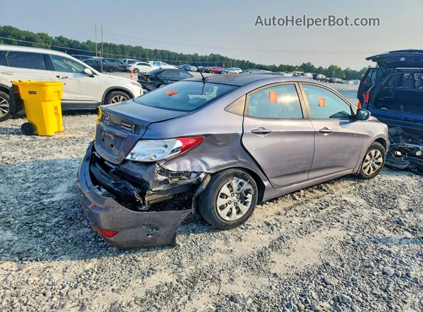 KMHCT4AE8GU162947 2016 HYUNDAI ACCENT Gray Tył prawy