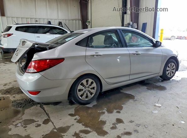 KMHCT4AE8GU947078 2016 HYUNDAI ACCENT Silver უკანა მარჯვენა