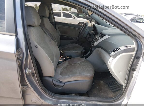 KMHCT4AE8GU949347 2016 HYUNDAI ACCENT Gray Widok wnętrza z przodu