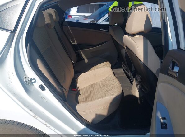 KMHCT4AE8GU969243 2016 HYUNDAI ACCENT White Вид наклейки з VIN-кодом