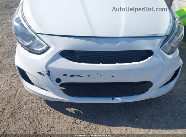 KMHCT4AE8GU969243 2016 HYUNDAI ACCENT White Вид спереду