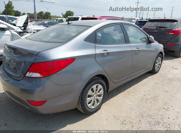 KMHCT4AE8GU984941 2016 HYUNDAI ACCENT Silver Tył prawy